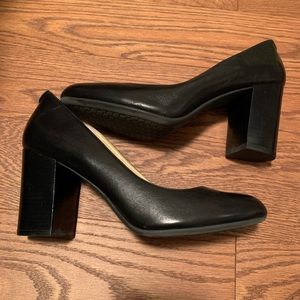 Michael Kors Black Chunky Heel